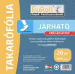 Euroll Takarófólia 4x5m járható átlátszó