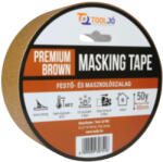 ToolJó Premium Brown Krepp Maszkolószalag