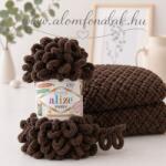 alize Puffy 26 - sötét csokoládé (kézen kötés) (0900PU)