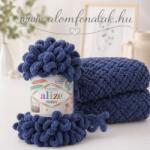 alize Puffy 215 - sötétkék (kézen kötés) (053PU)