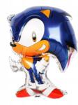  Fólia Léggömb Sonic Party Dekoráció Születésnap Gaming Party