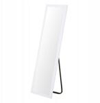 Home Styling Collection Álló Tükör Téglalap Alakú Függőleges Magas Fehér Fém Keret 36 X 126 CM (837800050) - allegro - 15 000 Ft