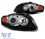  Fényszórók TUBE LIGHT DRL FEKETE AUDI A4 B7 11.04-03.08 (TTHA6027574)
