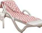  Zigzag jacquard strandtörölköző 100% pamut Otthoni Szükségletek (HE_OCTOPUS_90x170)
