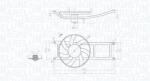 Magneti Marelli Ventilator, radiator MAGNETI MARELLI 069422715010 (069422715010)