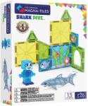 Magna-Tiles Shark Dive, set magnetic Jucarii de constructii magnetice