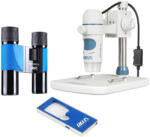Delta Set pentru copii microscop digital DELTA Smart, Lupa și Binoclu Binoclu