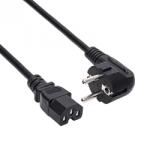 Akyga Cablu alimentare Schuko la IEC C15 CU 1.8m Negru, Akyga AK-UP-08 (AK-UP-08)