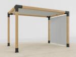 MCE system s. r. o VEGAS Pergola - szabadon álló, oszloptartó talpakon - 1 szakaszos (VEGAS Pergola - szabadon álló, oszloptartó talpakon - 1 szakaszos)