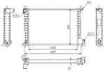 MTR Radiator, racire motor MTR 13054543 (13054543) - fixbox