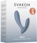SVAKOM Erica Rose Vibrator pentru Chilot cu 2 Motoare și Control prin Aplicație - Albastru Vibrator