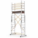 Bisonte Tele PL Scara si schela din aluminiu PL003 (cu roti)