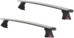 Fabbri Bare transversale pentru Skoda Octavia berlina generatia 3 (5E), model 2012 - 2019, Fabbri Viva 12 ALU, sistem cu prindere pe plafon normal, aluminiu, argintiu (KIT6540018-6530020-6520171) - cmcshop