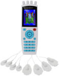 Zenifique Aparat electrostimulare zenifique®, afisaj, cu 8 electrozi, 16 moduri de electrostimulare, 20 trepte de intensitate, timer, wireless, alb (ZEN-407) Aparat de masaj