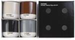 Pantone Set de 4 căni termice PANTONE Cortado - deschis, gri închis, maro, negru (101060001)