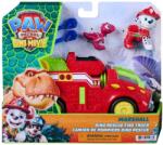 Spin Master Patrula Catelusilor Dino - Vehicul de pompieri Marshall cu figurina, 15 cm (6075800_20156628)