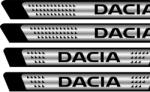 AutoHelix MSA Set Protectii Praguri Gri - Dacia (V2) (SN-PPC09)