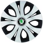 AutoHelix MSA Set 4 Capace Roti Top Gri-Negru R14, Compatibil Cu Skoda (14618)