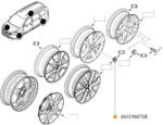 RENAULT Ornament Capac Roata Aliaj (cx_403156671r)