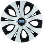 AutoHelix MSA Set 4 Capace Roti Top Gri-Negru R14, Compatibil Cu Ford (14550)
