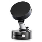 Digital Muresan SRL Suport magnetic cu ventuză și braț reglabil - pentru telefon, birou sau mașină, negru, înălțime 12, 4 cm (SUP1)
