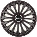 AutoHelix MSA Set 4 Capace Roti, potrivite jantelor de R14, pentru Daewoo, model dino Negru (15036)