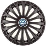 AutoHelix MSA Set 4 Capace Roti, potrivite jantelor de R14, pentru Volkswagen, model dino Negru (15060)