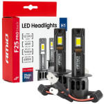 AMiO Set becuri LED Seria F25 PRO NEGRE FULL CANBUS H1 68W 12V 24V AMIO-04717 (AX_04717)