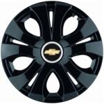 AutoHelix MSA Set 4 Capace Roti Top Negru R15, Compatibil Cu Chevrolet (14330)
