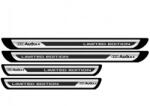 AutoHelix MSA Set stickere protectii praguri gri pentru Audi A4 (00002150-4506)