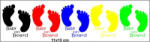 AutoHelix MSA Baby on board talpa 1 fundal transparent (AX_TCL 468)