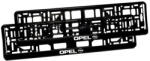 AutoHelix MSA Set 2 bucati, suport numar inmatriculare personalizat Creative Rey® - Opel (17110)