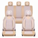 AutoHelix MSA Set Huse Scaune Universale City BEJ, Personalizate cu Renault nou (CityRenaultNou)