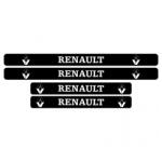 AutoHelix MSA Set 4 Stickere Negre Pentru Praguri Renault (00002150-1958)