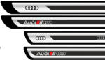 AutoHelix MSA Set Protectii Praguri Gri - Audi (V2) (SN-PPC02)