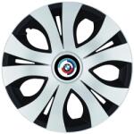 AutoHelix MSA Set 4 Capace Roti Top Gri-Negru R14, Compatibil Cu BMW Nou (20161)