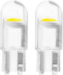 AMiO Set becuri auto T10 W5W COB HPC 12V Alb transparent AMIO-02645 (AX_02645)