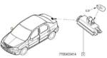 RENAULT Lampa Spate Numar Log. /sand (cx_7700433414)