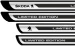 AutoHelix MSA Set Protectii Praguri Gri - Skoda (cpads-24)