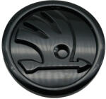 AutoHelix MSA Emblema Skoda, pentru Octavia, Fabia, Superb, Rapid, Negru, 90 mm (sdfgrt651)