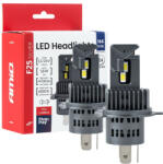 AMiO Set becuri LED Seria F25 ARGINTII FULL CANBUS H4/H19 54/58W 12V 24V AMIO-04703 (AX_04703)