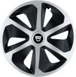 AutoHelix MSA Set 4 capace roti Roco Gri-Negru R14 Compatibil Cu Dacia (2649)