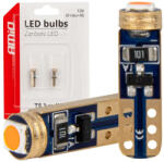 AMiO Becuri LED STANDARD Roșu W1W T5 12V 3030 1LED HP AMIO-03727 (AX_03727)