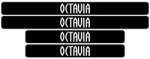 AutoHelix MSA Set 4 Stickere Negre Pentru Praguri Skoda Octavia (00000268)