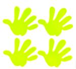AMiO Set autocolante fluorescente HANDS AMIO-03942 (AX_03942)