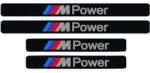 AutoHelix MSA Set 4 Stickere Negre Pentru Praguri BMW M Power (00002150-3608)