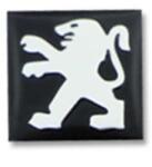 AutoHelix MSA Emblema Cheie Peugeot 16mm (Eca18)