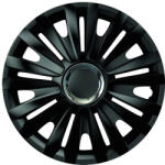 AutoHelix MSA Set Capace Roti 15` Negre Cu Inel Cromat Royal (cx_78572)