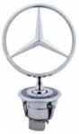 AutoHelix MSA Emblema logo Mercedes-Benz pentru capota, 44mm, argintiu (EnzomStore-K0313-250714-024)