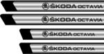 AutoHelix MSA Set Protectii Praguri Gri - Skoda Octavia (SN-PPC20)